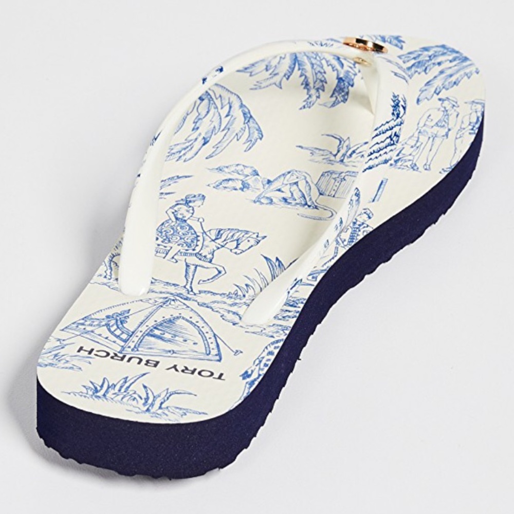 Tory Burch Far and Away Flip Flops - Picture 6 of 8